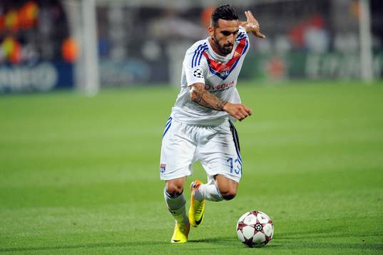 Fotboll, Kval till Champions League, Olympique Lyon - Real
