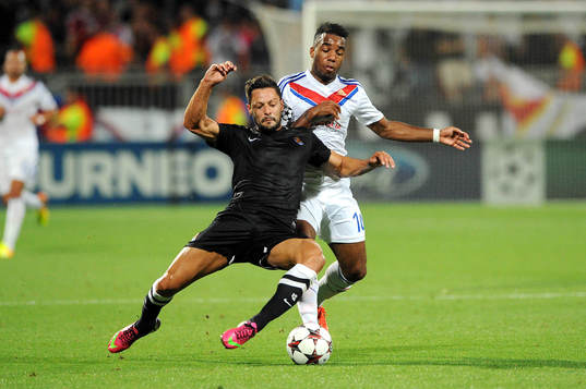 Fotboll, Kval till Champions League, Olympique Lyon - Real