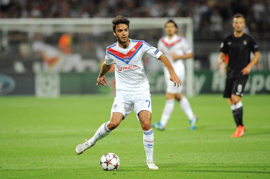 Fotboll, Kval till Champions League, Olympique Lyon - Real