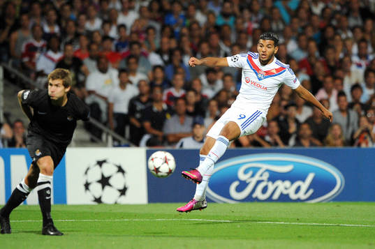 Fotboll, Kval till Champions League, Olympique Lyon - Real