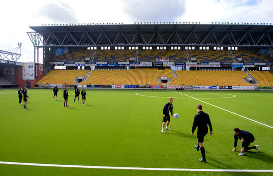 Elfsborgs lag värmer upp på Borås Arena