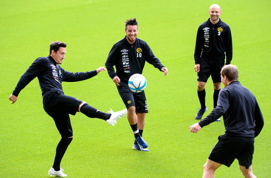 Elfsborgs Stefan Ishizaki, Mikkel Beckmann och Stefan