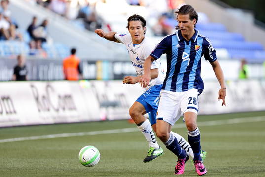 Norrköpings David Boo Wiklander och Djurgårdens