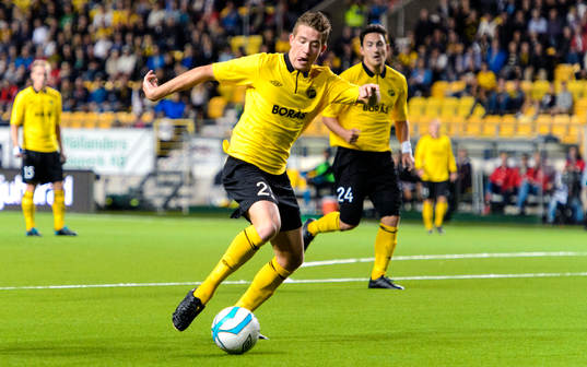 Elfsborgs Marcus Rohdén med bollen