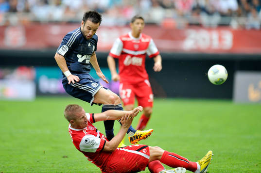 Mathieu VALBUENA / Rudy MATER - 24.08.2013 - Valenciennes /