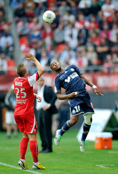 Andre AYEW - 24.08.2013 - Valenciennes / Marseille - 3eme