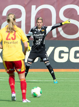 Ashlyn Harris, målvakt Tyresö