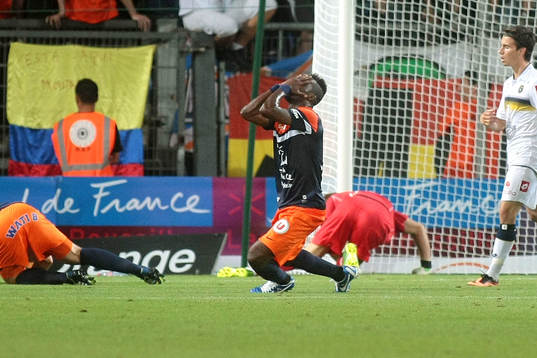 Joie SIAKA TIENE - 24.08.2013 - Montpellier / Sochaux -