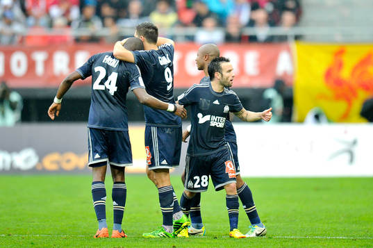 Joie Marseille - Andre Pierre GIGNAC - Mathieu VALBUENA -