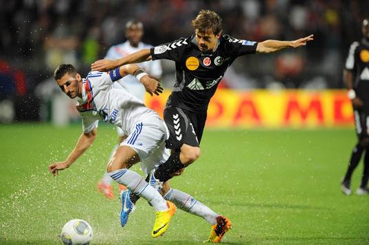 Maxime GONALONS / Mads ALBAEK - 24.08.2013 - Lyon / Reims -