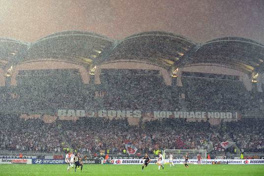 Pluie - 24.08.2013 - Lyon / Reims - 3eme journee de Ligue 1