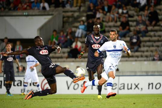 Maxime POUNDJE / Ilan ILAN - 24.08.2013 - Bordeaux / Bastia