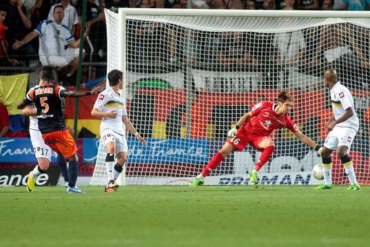 But SIAKA TIENE - 24.08.2013 - Montpellier / Sochaux - 3eme