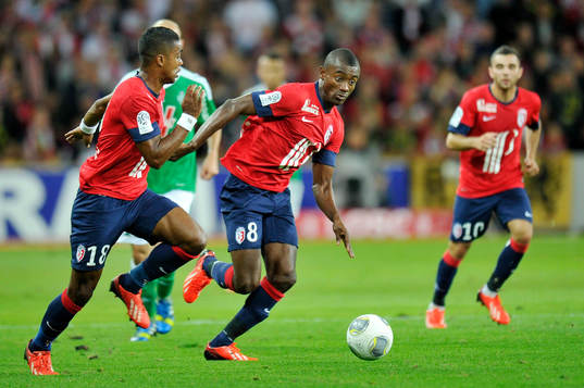 Franck BERIA / Salomon KALOU - 25.08.2013 - Lille / Saint