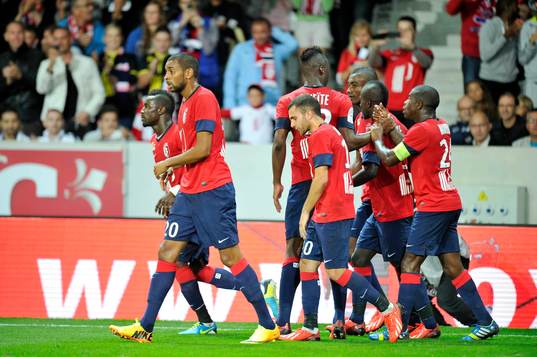 Joie Lille - Salomon KALOU - 25.08.2013 - Lille / Saint