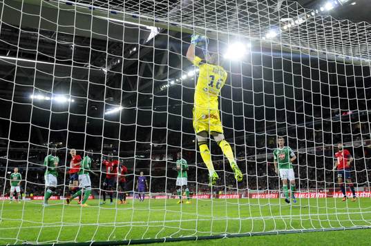 Stephane RUFFIER - 25.08.2013 - Lille / Saint Etienne - 3e