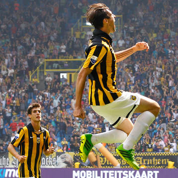 ARNHEM - Vitesse - FC Twente ,  Voetbal Eredivisie ,