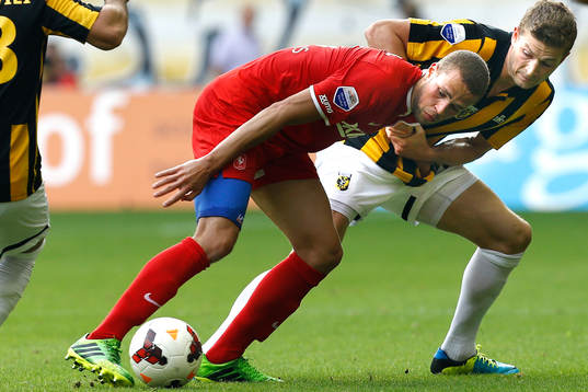 ARNHEM - Vitesse - FC Twente ,  Voetbal Eredivisie ,