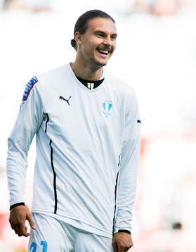 Malmö FFs Erik Johansson