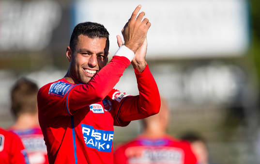 Helsingborgs Imad Khalili tackar publiken