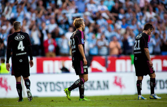 IFK Göteborgs Kjetil Wæhler, Adam Johansson och Pontus