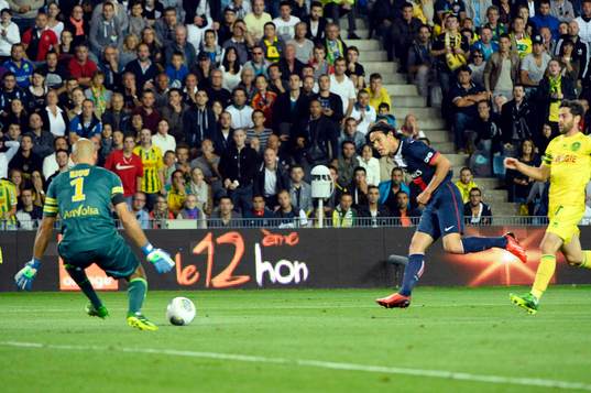 Goal Edinson CAVANI - 25.08.2013 - Nantes / Paris Sant