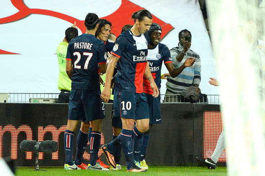 Joie Edinson CAVANI - 25.08.2013 - Nantes / Paris Sant