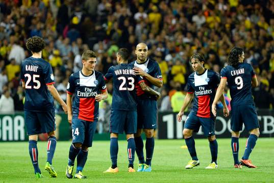 Joie PSG - 25.08.2013 - Nantes / Paris Sant Germain - 3e