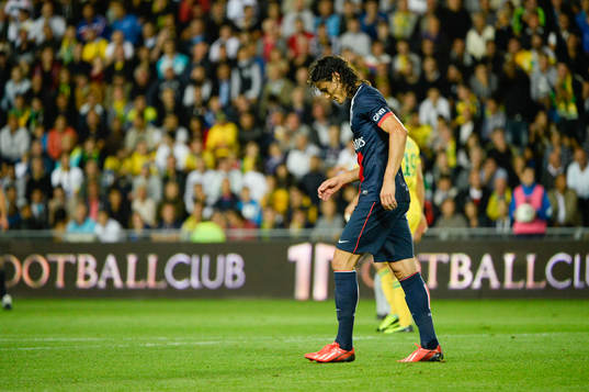 Edinson CAVANI - 25.08.2013 - Nantes / Paris Saint Germain
