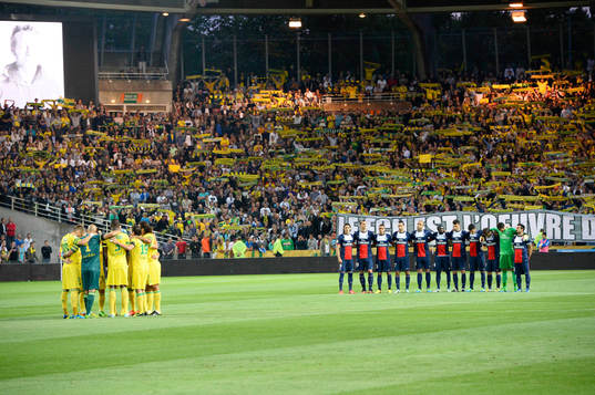Equipe Nantes / Equipe Paris Saint Germain (minute de