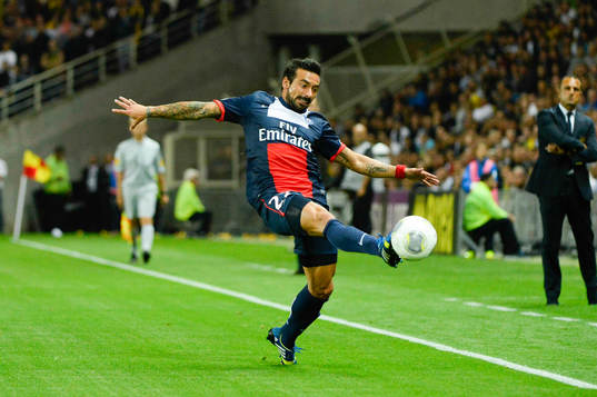 Ezequiel LAVEZZI - 25.08.2013 - Nantes / Paris Saint