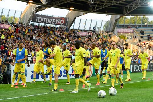 Groupe Equipe Nantes - Adrien TREBEL - 25.08.2013 - Nantes