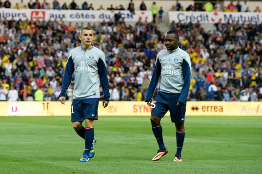 Lucas DIGNE / Hervin ONGENDA - 25.08.2013 - Nantes / Paris