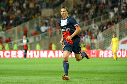 Zlatan IBRAHIMOVIC - 25.08.2013 - Nantes / Paris Saint