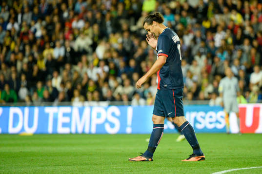 Zlatan IBRAHIMOVIC - 25.08.2013 - Nantes / Paris Saint