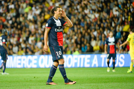 Zlatan IBRAHIMOVIC - 25.08.2013 - Nantes / Paris Saint