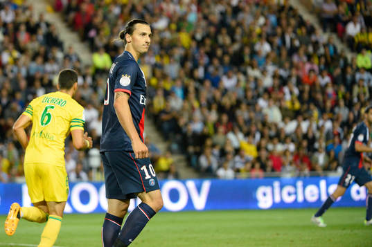 Zlatan IBRAHIMOVIC - 25.08.2013 - Nantes / Paris Saint