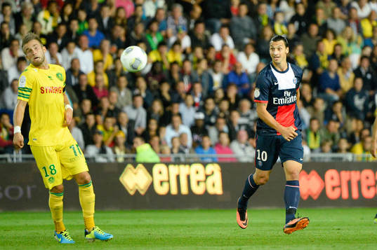 Zlatan IBRAHIMOVIC - 25.08.2013 - Nantes / Paris Saint
