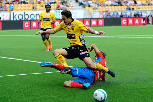 Elfsborgs Stefan Ishizaki och Östers Månz Karlsson