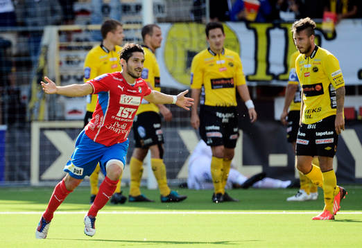 Östers Pablo Pinones Arce jublar