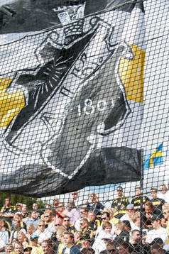 Supporter-flagga, AIK-flagga