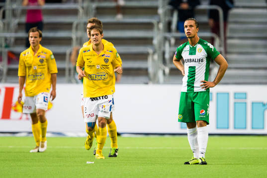 Hammarbys Erik Figueroa deppar