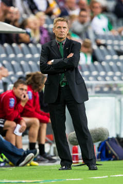 Hammarbys tränare Thomas Dennerby