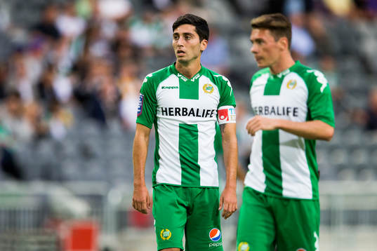 Hammarbys Nahir Besara och Nikolas Ledgerwood