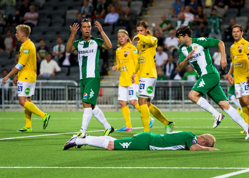 Hammarbys Mattias Adelstam deppar