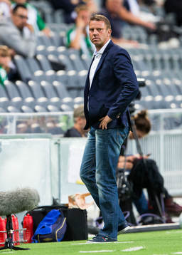 Falkenbergs tränare Hans Eklund