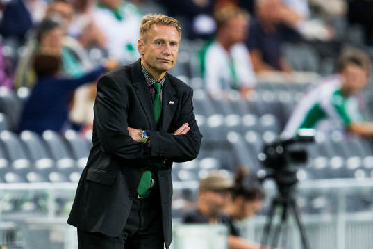 Hammarbys tränare Thomas Dennerby