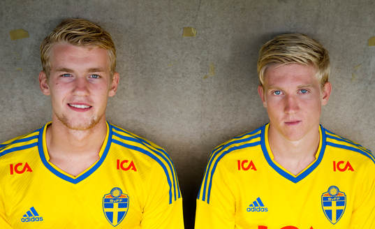 Filip Helander och Simon Kroon