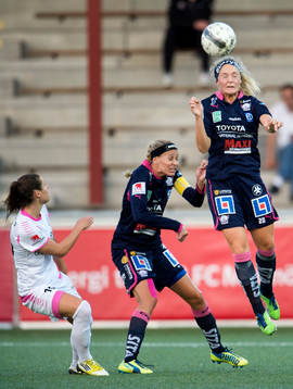 Linköpings Charlotte Rohlin och Magdalena Ericsson