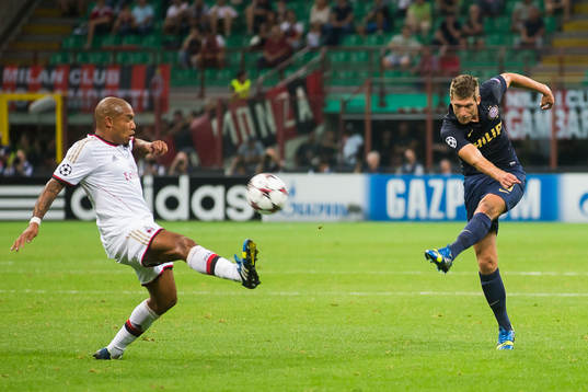 MILAAN, AC Milan - PSV, voetbal, kwalificatie Champions